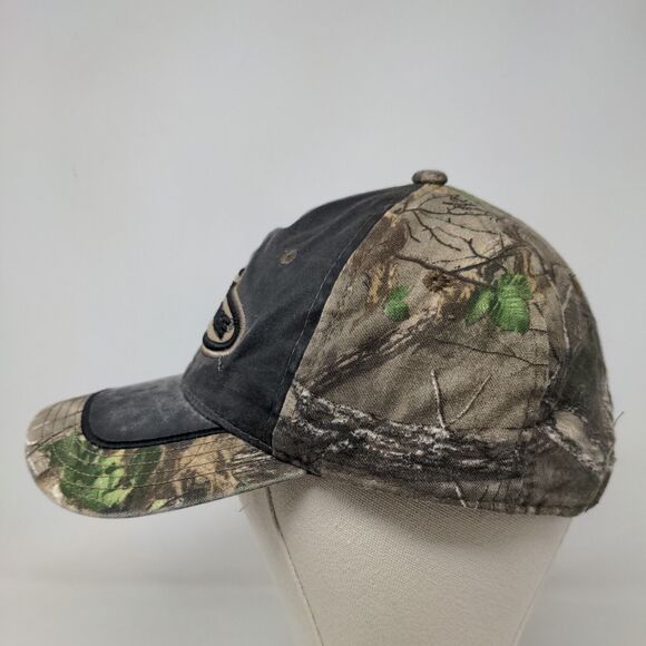 Team Realtree Men's Strapback Camo Hat Size OSFM Embroidered Spell Out Logo - Picture 3 of 8